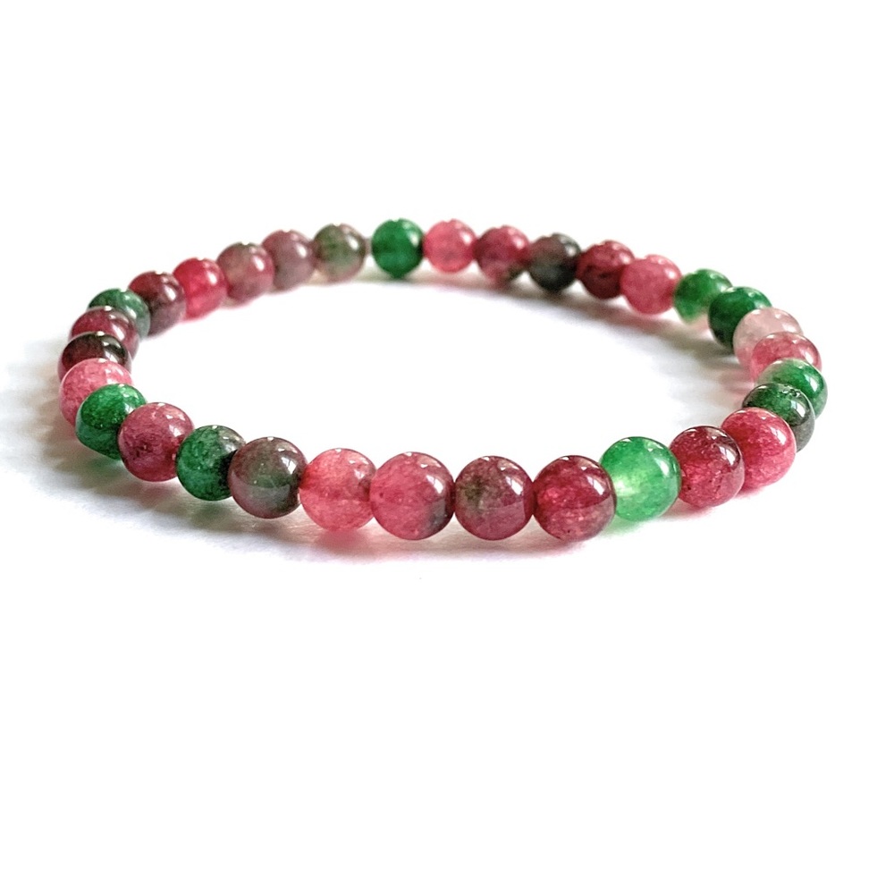 Tourmaline Gemstone Bead Bracelet